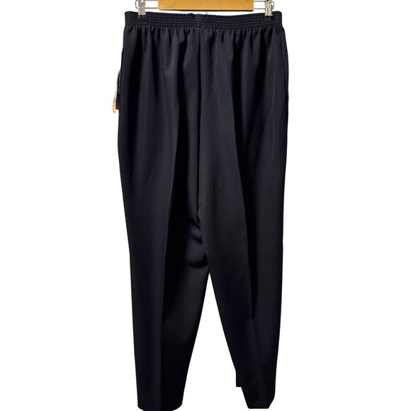 Briggs Womens Stretch Pants 16W Easycare Washable Navy Blue pants. NWT - Picture 5 of 12